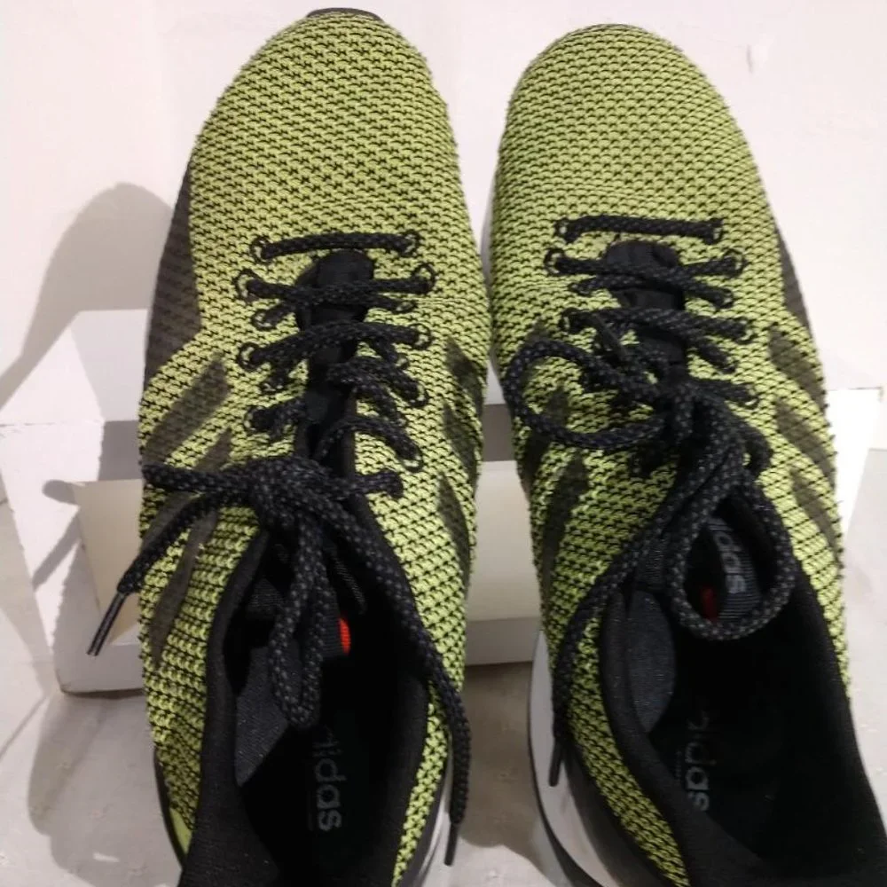 Adidas Traxion Questar Trail Neon/Black Athletic Shoes-Size 12-1/2